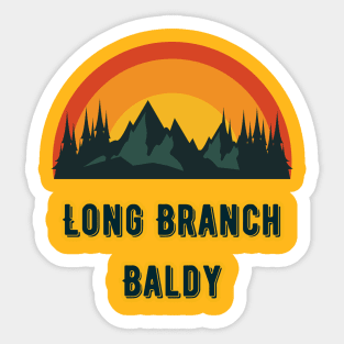 Long Branch Baldy Sticker